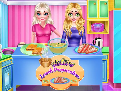 Sisters Lunch Preparation - browser game screenshot