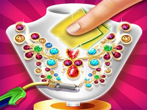 Jewelry Shop Games Princess Design - browser game screenshot