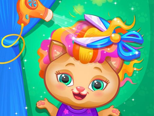 Pets Hair Salon - browser game screenshot