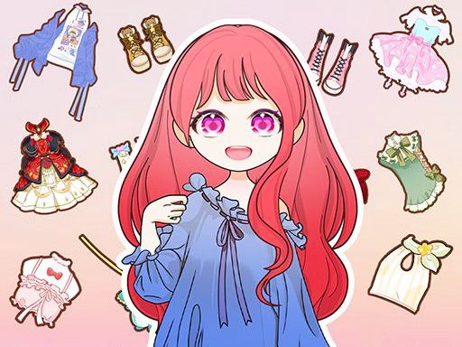 Dress Up Sweet Doll - browser game screenshot