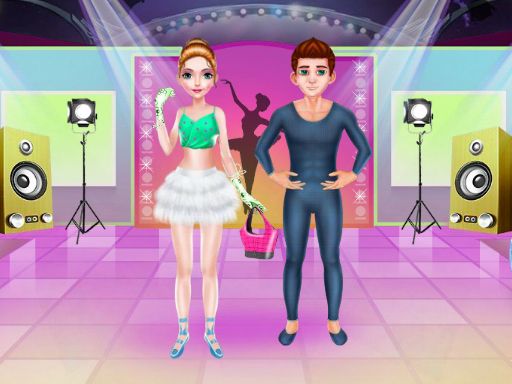 Ballerina Dancer Beauty Salon - browser game screenshot