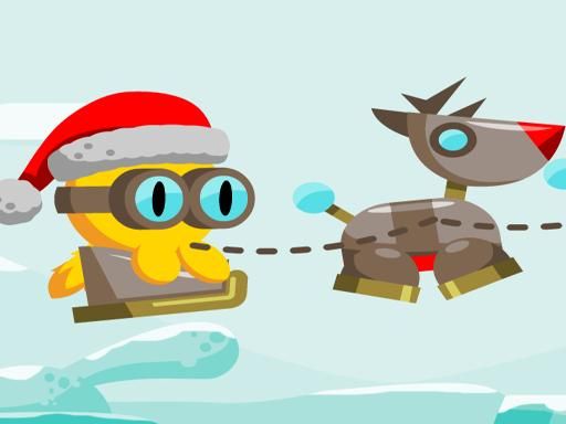 FlapCat Christmas - browser game screenshot