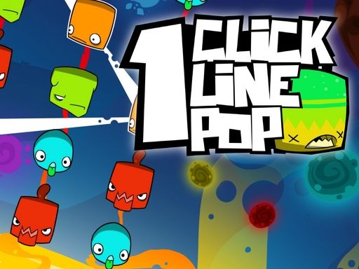 1clic 1line 1pop - browser game screenshot