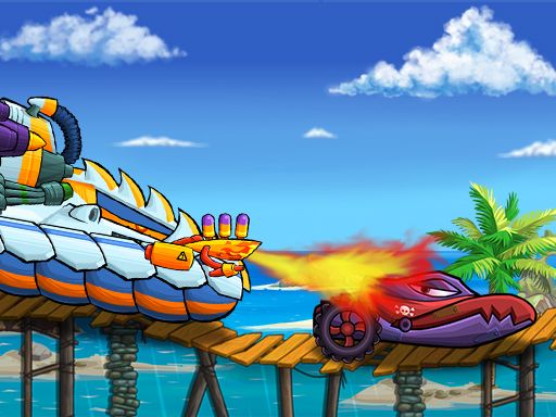 Car Eats Car: Sea Adventure - browser game screenshot