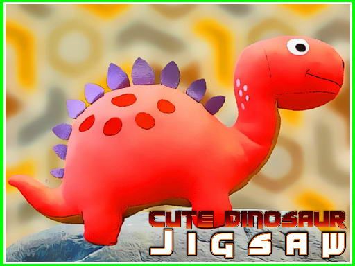 Cute Dinosaur Jigsaw Cute Dinosaur Jigsaw - browser game screenshot
