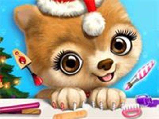 Christmas Animal Makeover Salon - Cute Pets - browser game screenshot