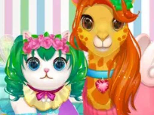 Funy Pet Haircut Funy Pet Haircut - browser game screenshot