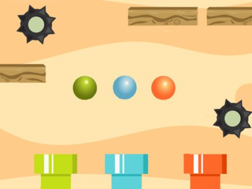 Digger Ball - browser game screenshot