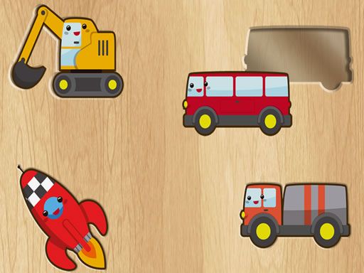 Wooden Puzzles - browser game screenshot