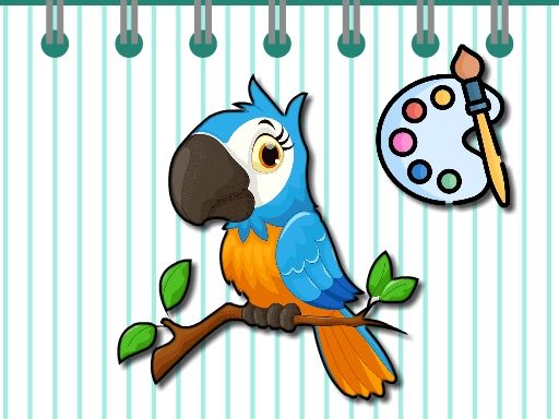 Color Parrot - browser game screenshot