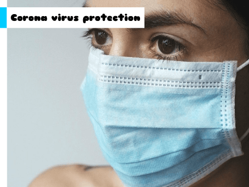 Corona virus protection jigsaw - browser game screenshot