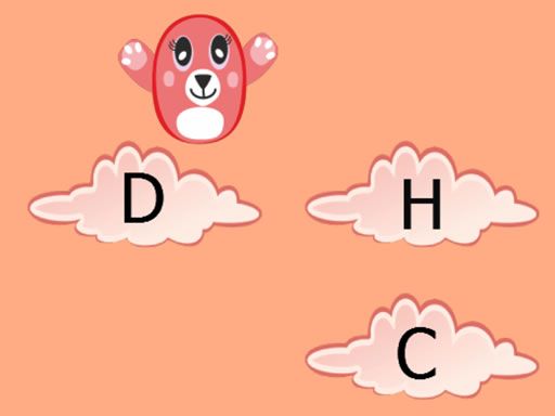 Alphabet Jump - browser game screenshot
