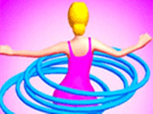 Hula Hoops Rush - Fun & Run 3D Game - browser game screenshot