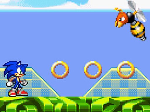 Sonic Runners - browser game screenshot