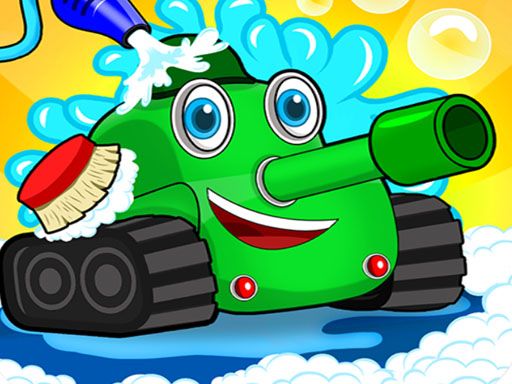 Car Wash: TANKS - browser game screenshot