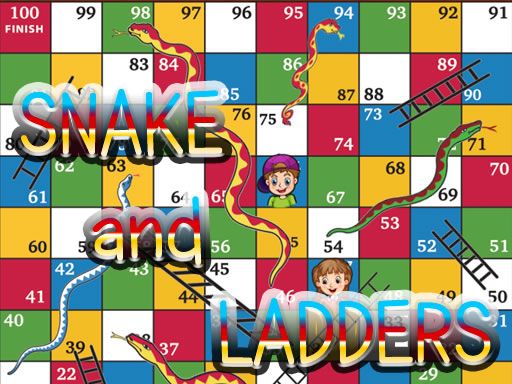 Snake and Ladders Game - browser game screenshot
