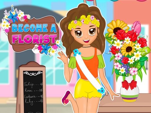 Become A Florist - browser game screenshot