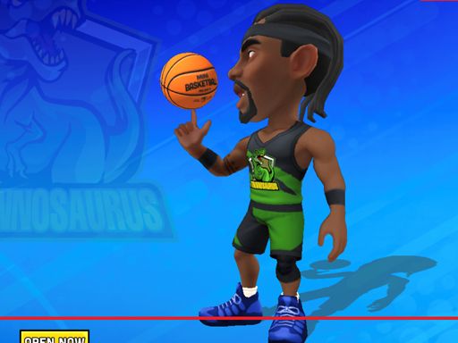 Mini Mobile BasketBall - browser game screenshot