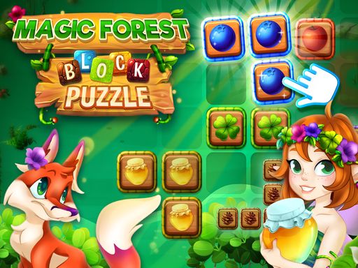 Magic Forest : Block Puzzle - browser game screenshot