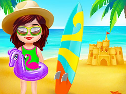 Sweet Baby Taylor Summer Travel - browser game screenshot