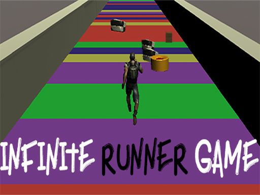infinity running - browser game screenshot