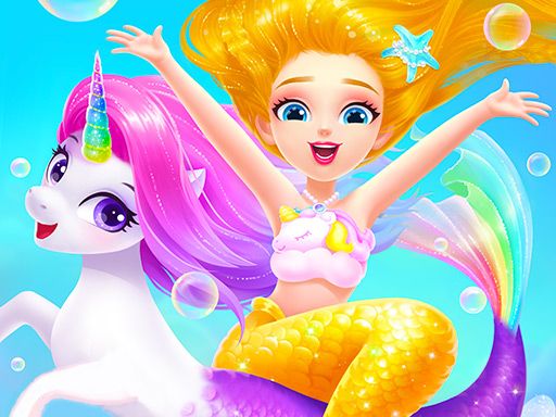 Princess Little Mermaid - browser game screenshot