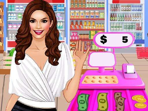 Supermarket Grocery Shopping Game - browser game screenshot