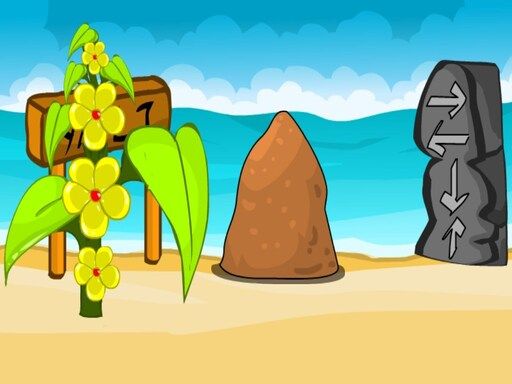 Beach Escape 4 - browser game screenshot