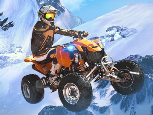Thrilling Snow Motor - browser game screenshot