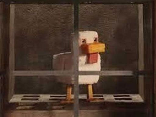 Minecraft lava chicken 2 - browser game screenshot