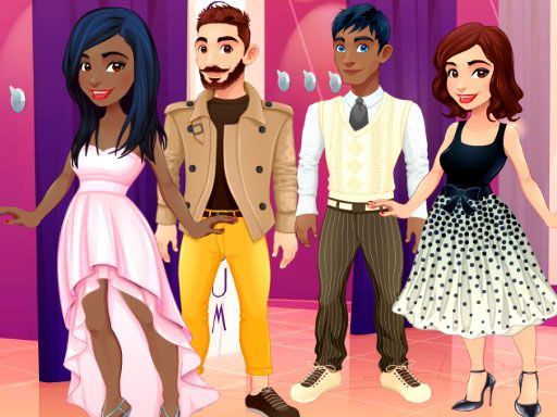 Valentines Day Couple - browser game screenshot