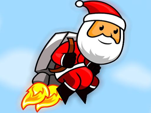 SANTA JETPACK - browser game screenshot