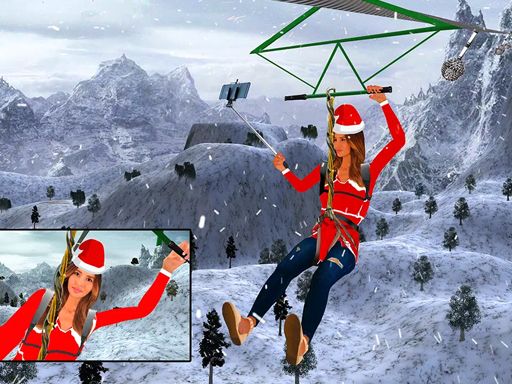 Epic-Zipline Rescue - browser game screenshot