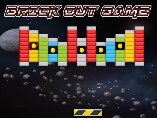 Brick Out Game - browser game screenshot