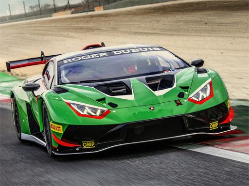 Lamborghini Huracan GT3 EVO2 Slide - browser game screenshot