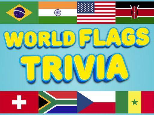 World Flags Trivia - browser game screenshot