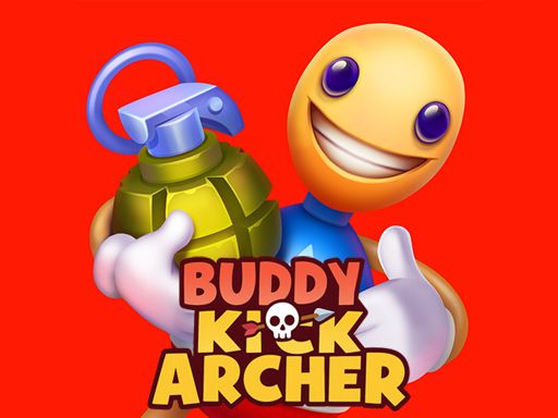 Buddy Kick Archer - browser game screenshot