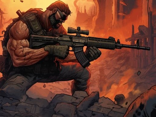 Metal War - browser game screenshot