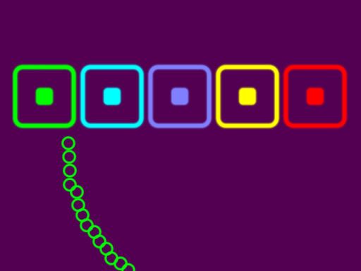 Snake Color Break - browser game screenshot