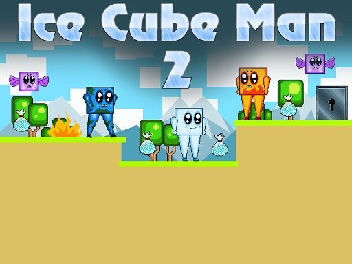 Ice Cube Man 2 - browser game screenshot