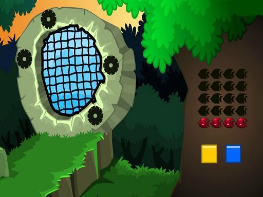 Find the shaft way - browser game screenshot