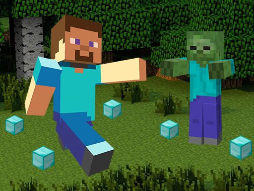 Minecraft Hidden Diamond Blocks Minecraft Hidden Diamond Blocks - browser game screenshot