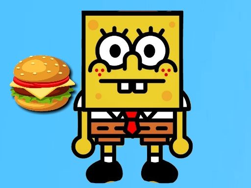 SpongeBob Hidden Burger - browser game screenshot