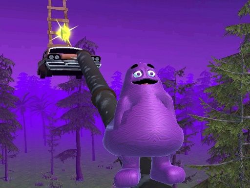 Grimace Only Up! - browser game screenshot