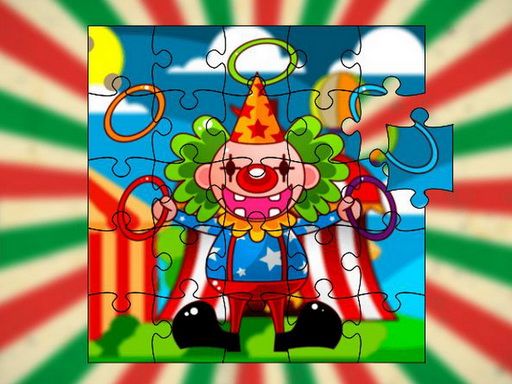 Circus Jigsaw Puzzle - browser game screenshot