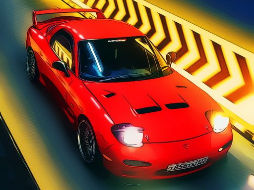 Speed Cars Puzzle - browser game screenshot