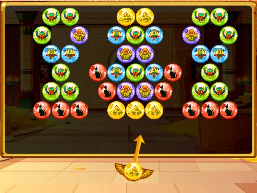 Bubble Shooter Egypt Bubble Shooter Egypt - browser game screenshot