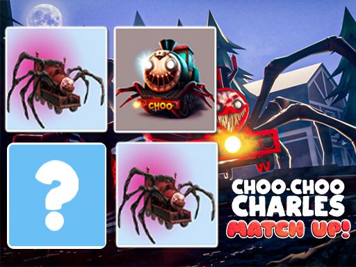 Choo Choo Charles Match Up - browser game screenshot