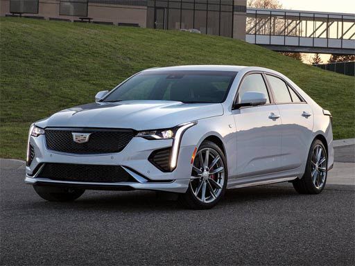 Cadillac CT4 Puzzle - browser game screenshot