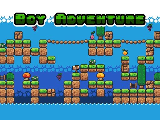 Boy Adventure - browser game screenshot